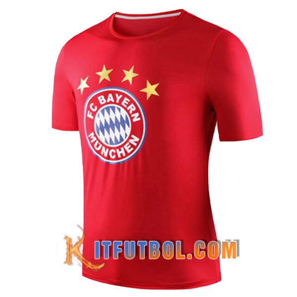 Camiseta Entrenamiento Bayern Munich Roja 19/20