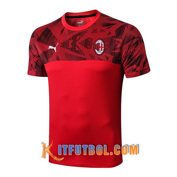 Camiseta de entrenamiento AC Milan - Rojo