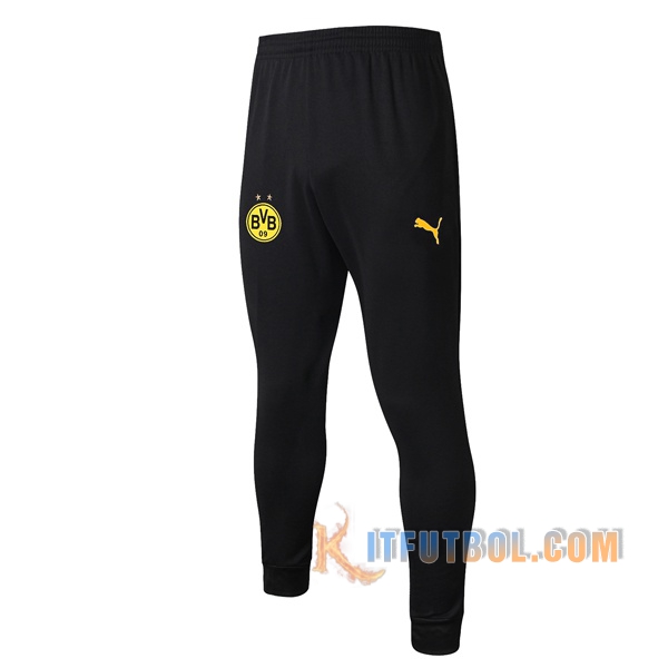 Pantalones Entrenamiento Dortmund BVB Negro Amarillo 2019/2020