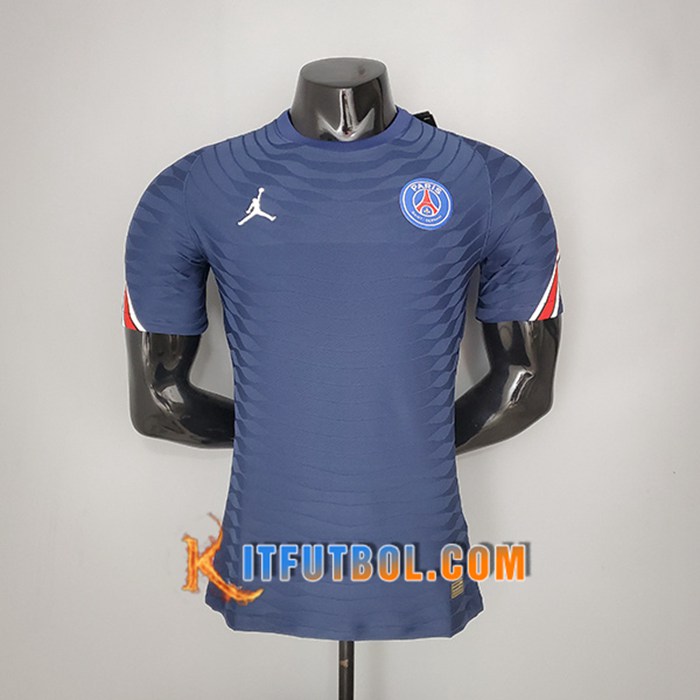 Camiseta Entrenamiento Jordan PSG Player Version Royal Azul 2021/2022