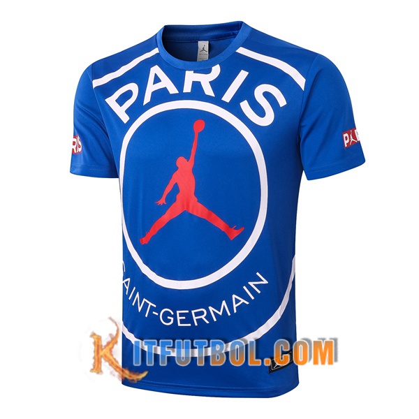 Camisetas de entrenamiento Paris PSG Jordan Azul 20/21