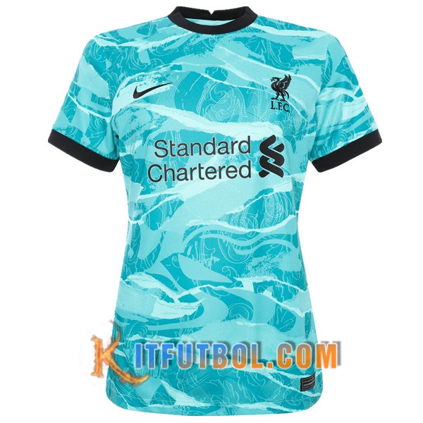 Nueva Camisetas Personalizadas Futbol FC Liverpool Mujer Segunda ...