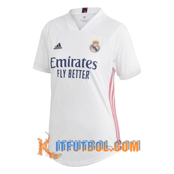 Nueva Camisetas Personalizadas Futbol Real Madrid Mujer Primera Baratas ...