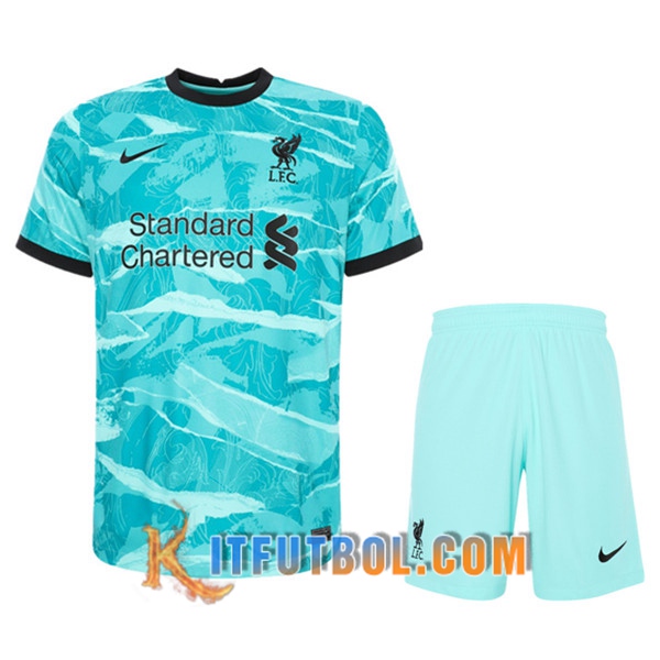 Traje Camiseta Futbol FC Liverpool Segunda + Cortos Precio