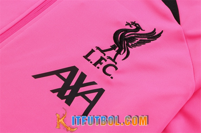 Tienda Chandal Equipos De Futbol FC Liverpool Rosa 2022/2023 Baratas