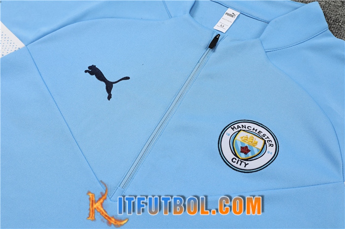 Chandal Equipos De Futbol Manchester City Azul 2023/2024  [Survetement-2324-165] - €48.00 : Zen Cart, E-Comercio