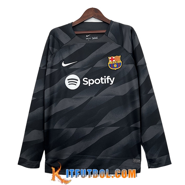 Tienda Camisetas De Futbol FC Barcelona Portero Manche Longue 2023/2024