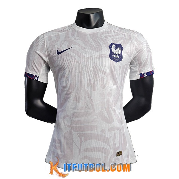 Las Nuevas Camiseta Equipo Nacional Francia Blanco 2023/2024