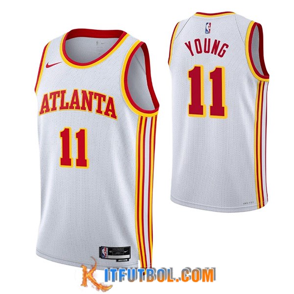 Camiseta retro Atlanta Hawks negra Young - Futshop21