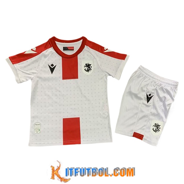 Camisetas De Futbol Georgia Ninos Primera 2024/2025